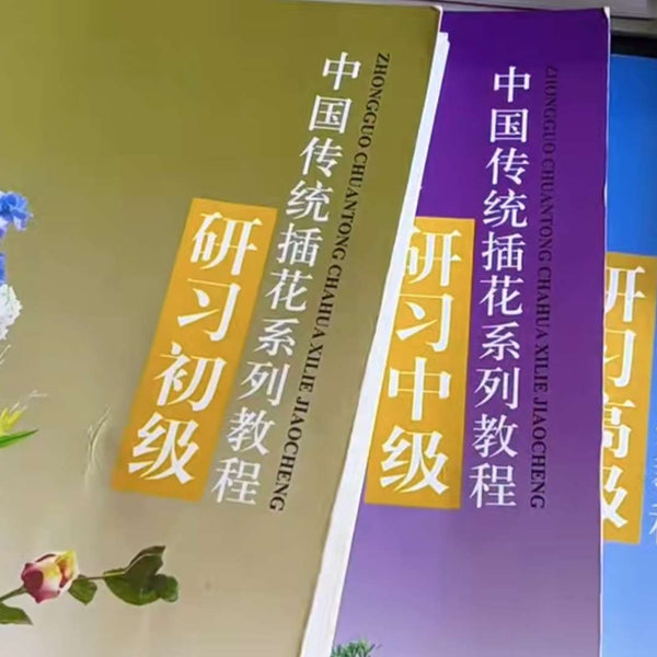 中国传统插花系列教程 研习初级 研习中级 研习高级