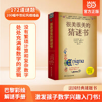 很美很美的猜谜书(升级版)：巴黎彩绘解谜手册！激发孩子数学兴趣入门书！172道谜题+200幅中世纪风格插画，精雕细琢的图腾，全书充满故事性与神秘感