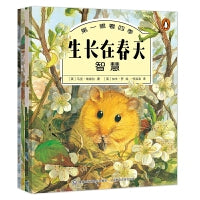 第一眼看四季（4册套装）教科书级 少儿文学【3-6岁】