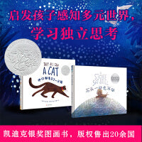 他们都看见了一只猫+石头一动也不动（奇想国童眸童书）2017年凯迪克银奖图画书