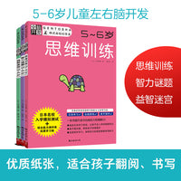 全脑开发：儿童左右脑开发 谜题/迷宫/思维 5-6岁（套装3册）