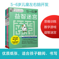 全脑开发：儿童左右脑开发 迷宫/数字/思维 5-6岁（套装3册）