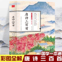 国学一本通-彩图全解 唐诗三百首 初中生高中生国学经典小说书籍 中国经典传统古诗大全 中小学生经典课外阅读国学读物 中国传统文化历史典故大全  成人无障碍带注解国学大全