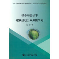 碳中和目标下碳税征收公平原则研究