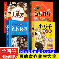 全4册百病食疗大全土单方小方子治大病民间祖传秘方彩图大全营养菜谱中医养生保健饮食胃病家庭疗学健康百科养生保健书籍