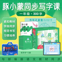豚小蒙同步写字课礼盒版一年级300字AI阅读套装5-8岁儿童书写技巧硬笔书法练习课本贴合教材习惯培养提高孩子卷面成绩