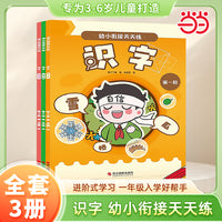 幼小衔接天天练识字 一年级入学准备天天练 学前班中班大班幼升小练习册幼儿启蒙一日一练儿童自主阅读培养识字兴趣