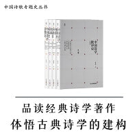 中国诗歌专题史丛书：中国诗学批评史 中国诗学思想史 中国诗话史 中国词话史（全套共四册）