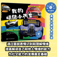 儿童情绪管理与性格培养绘本--我的情绪小汽车：通过面部表情识别和理解情绪