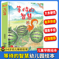 等待的智慧 幼儿园精装硬壳绘本儿童启蒙早教绘本 3-6岁幼儿童亲子共读睡前故事