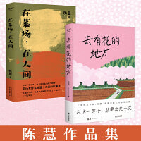 菜场里的女作家陈慧作品集2册：去有花的地方+在菜场在人间