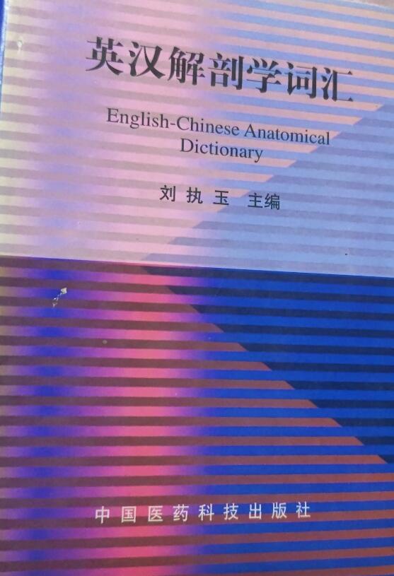 英汉解剖学词汇